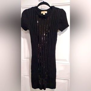 Michael Kors Black Sequin dress